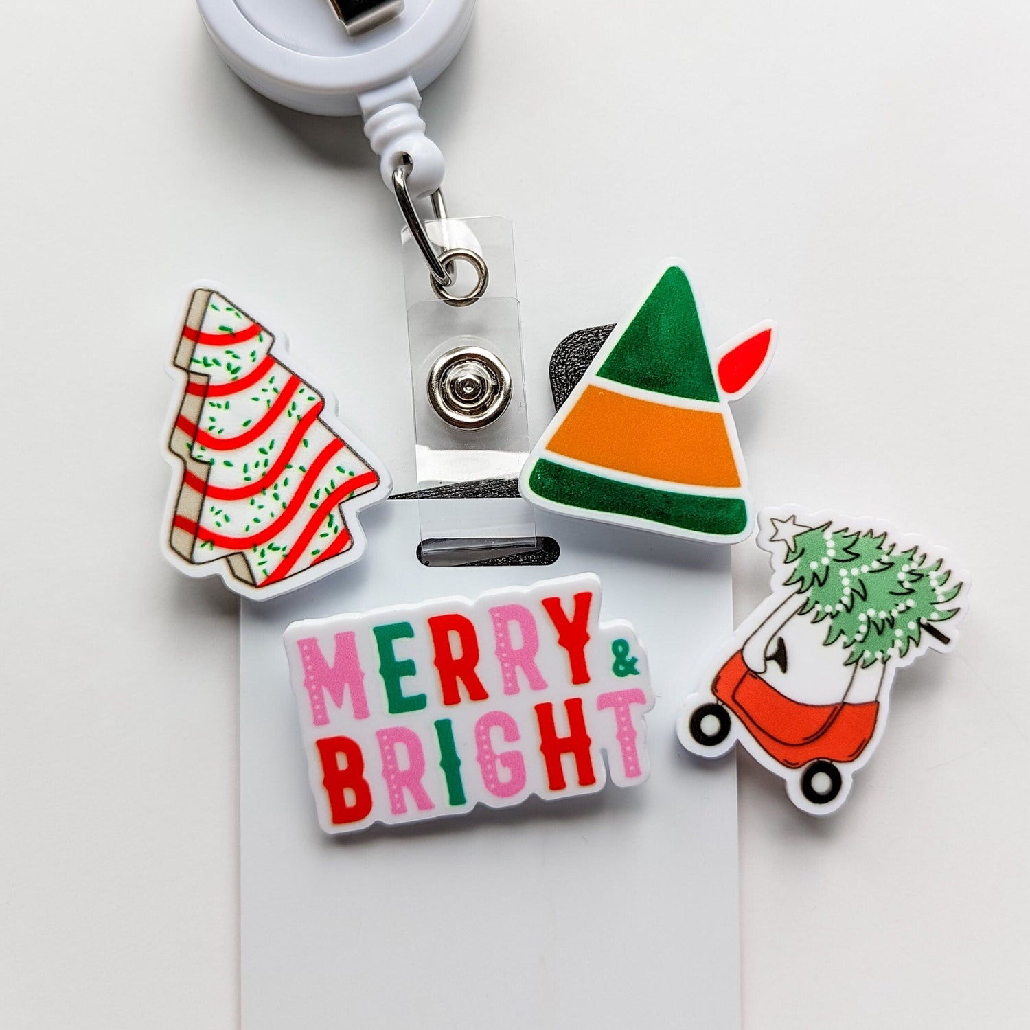 Badge Topper / CHARM COLLECTION - Christmas  - Charm Only