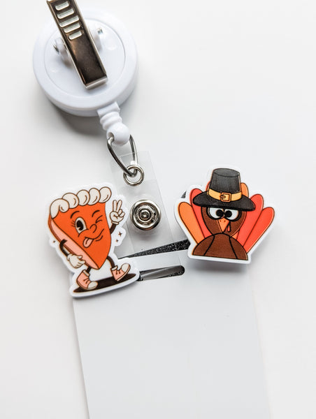 Badge Topper / CHARM COLLECTION - Thanksgiving - Charm Only - BadgeSmith