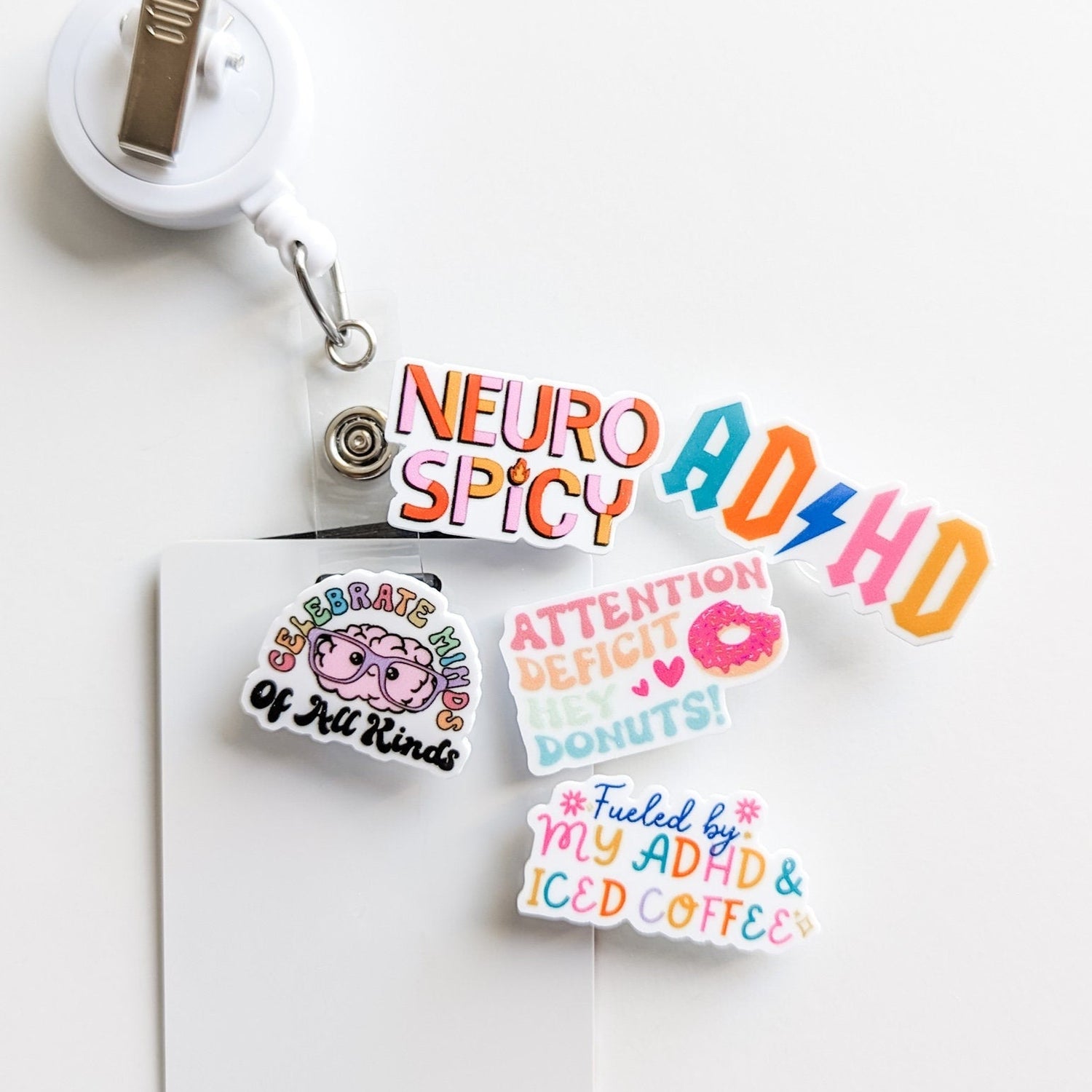 Badge Topper / CHARM COLLECTION - ADHD - Charm Only / 3C1 - BadgeSmith