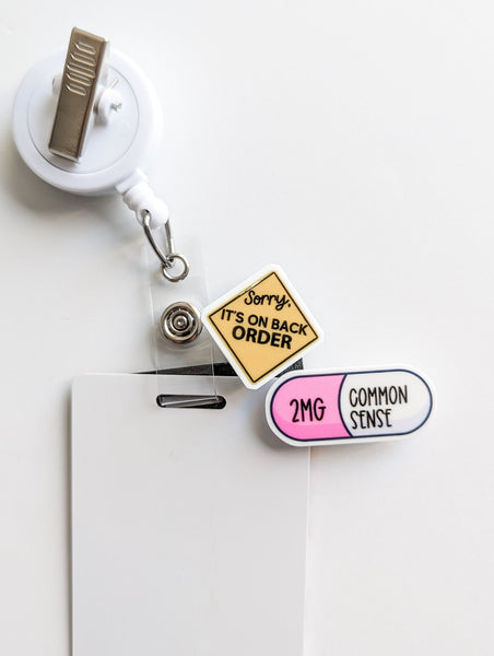 Badge Topper / CHARM COLLECTION - Medicine Pharmacy / Charm ONLY - BadgeSmith