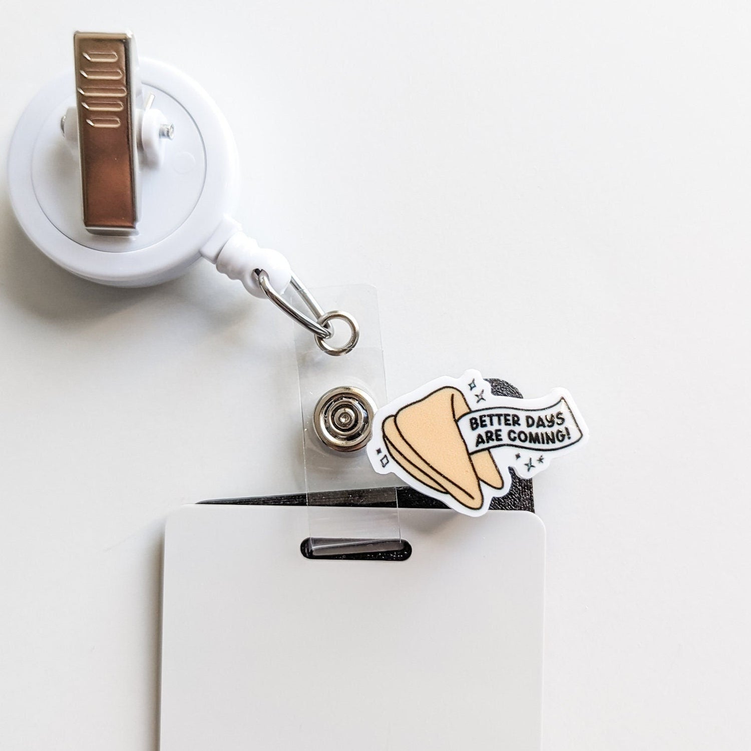Badge Topper / CHARM COLLECTION - Better Days Fortune - Charm Only
