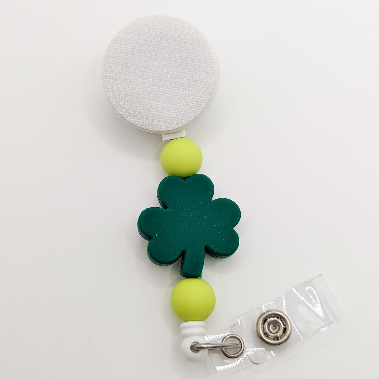 Clover / St Patty's Day /  Interchangeable Badge Reel