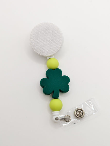 Clover / St Patty's Day / Interchangeable Badge Reel - BadgeSmith
