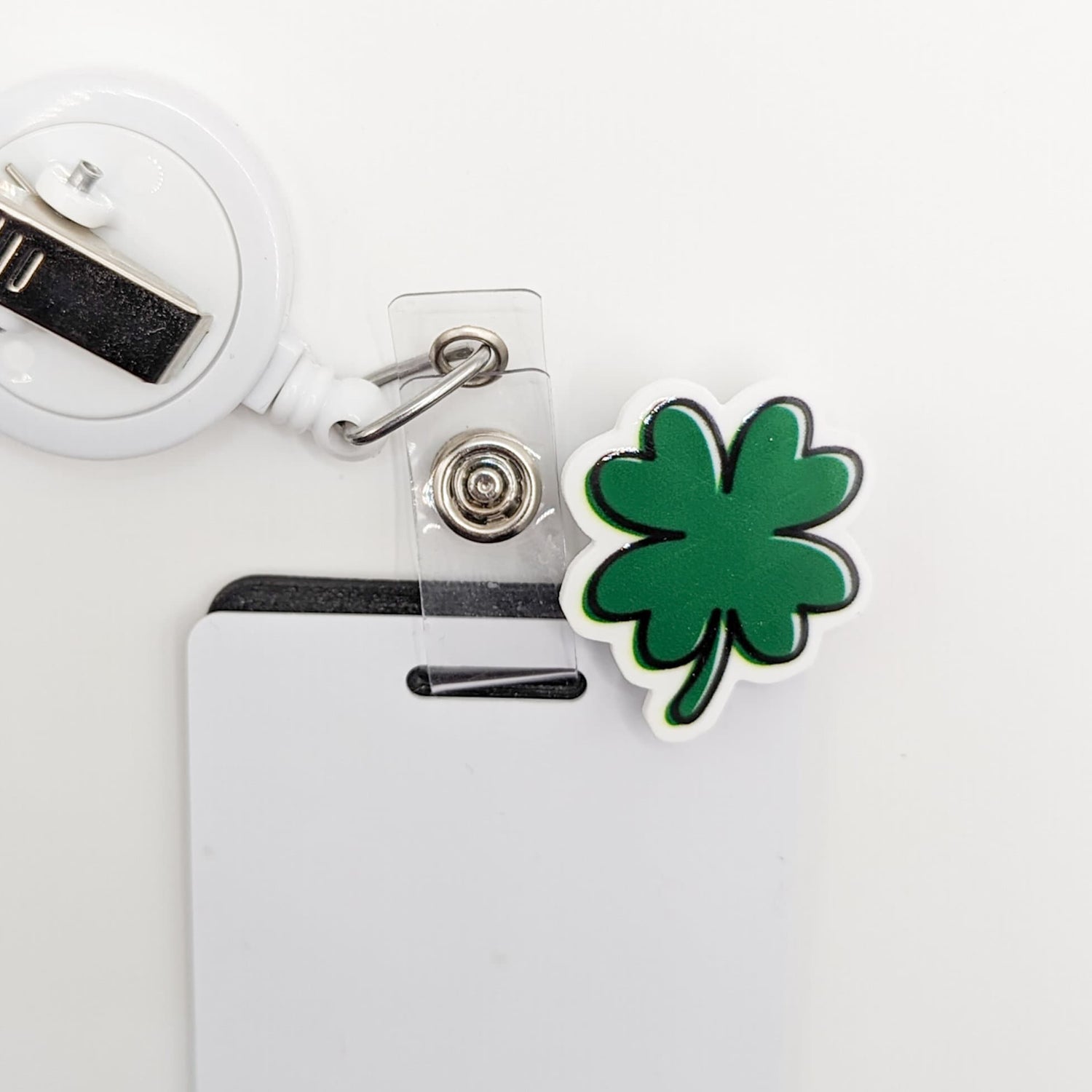 Badge Topper / CHARM COLLECTION - St. Pats Clover - Charm Only / 3C19 - BadgeSmith