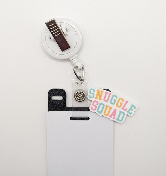Badge Topper / CHARM COLLECTION - Snuggle Squad - Charm Only / 3C25 - BadgeSmith