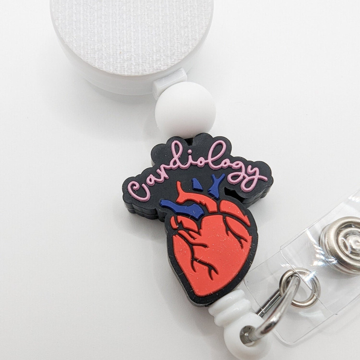 Cardiology Interchangeable Badge Reel