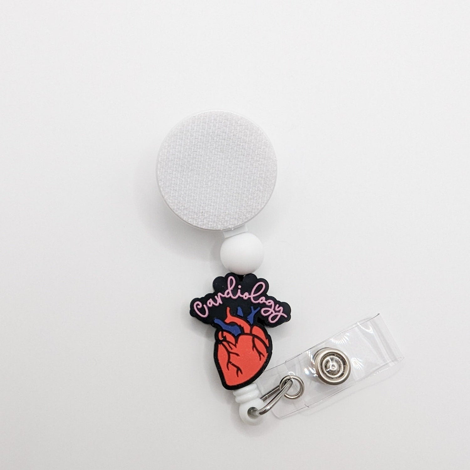 Cardiology Interchangeable Badge Reel