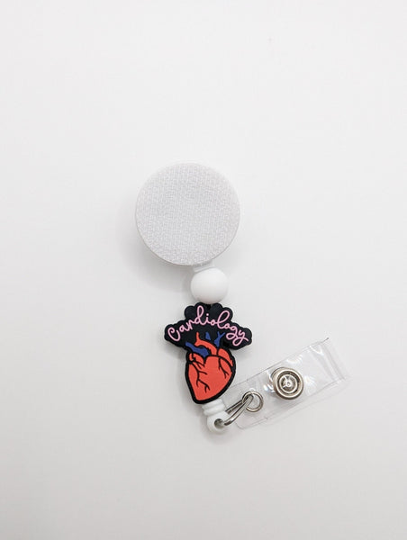 Cardiology Interchangeable Badge Reel - BadgeSmith