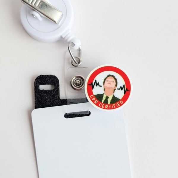 Badge Topper / CHARM COLLECTION - CPR Certified - Charm Only - BadgeSmith