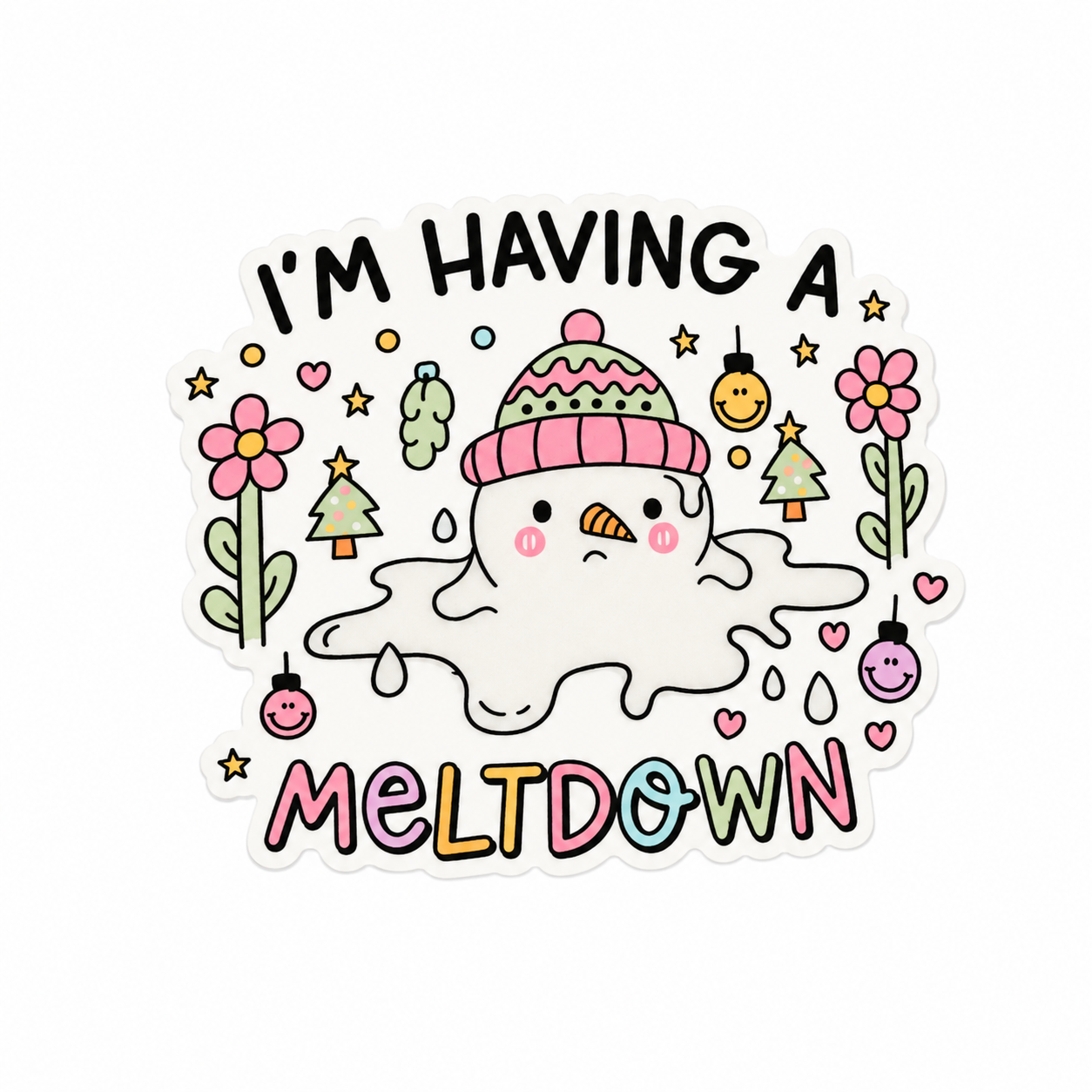 I'm Having a Meltdown | Plastic Add-On - BadgeSmith