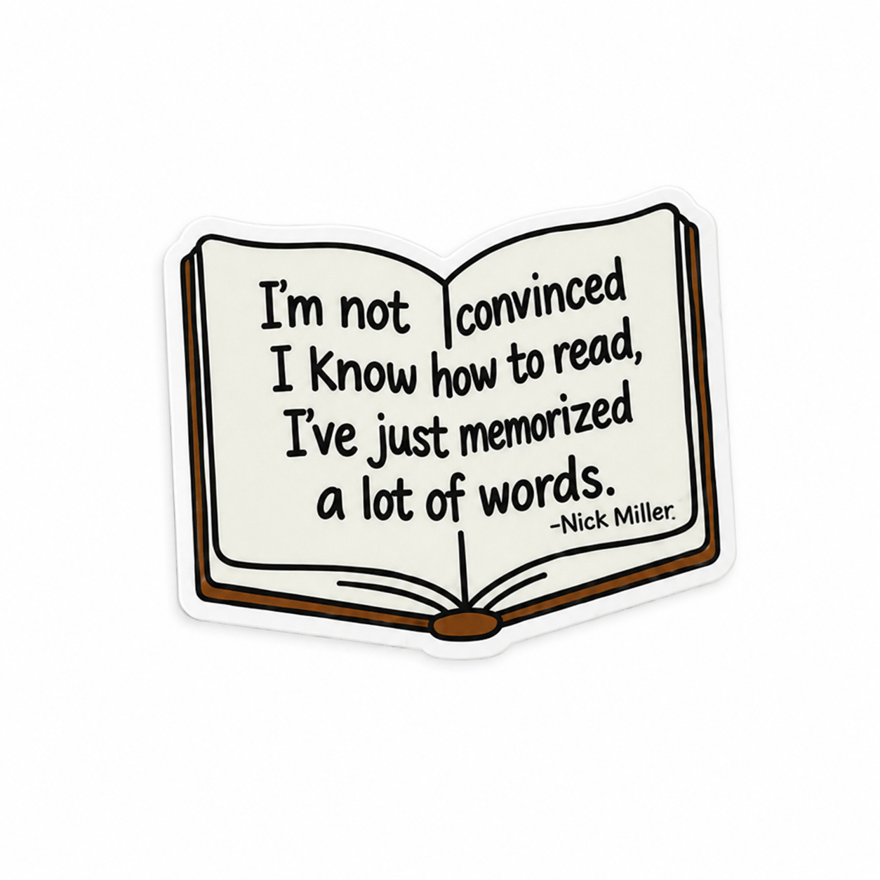 Know How to Read | Plastic Add-On - BadgeSmith
