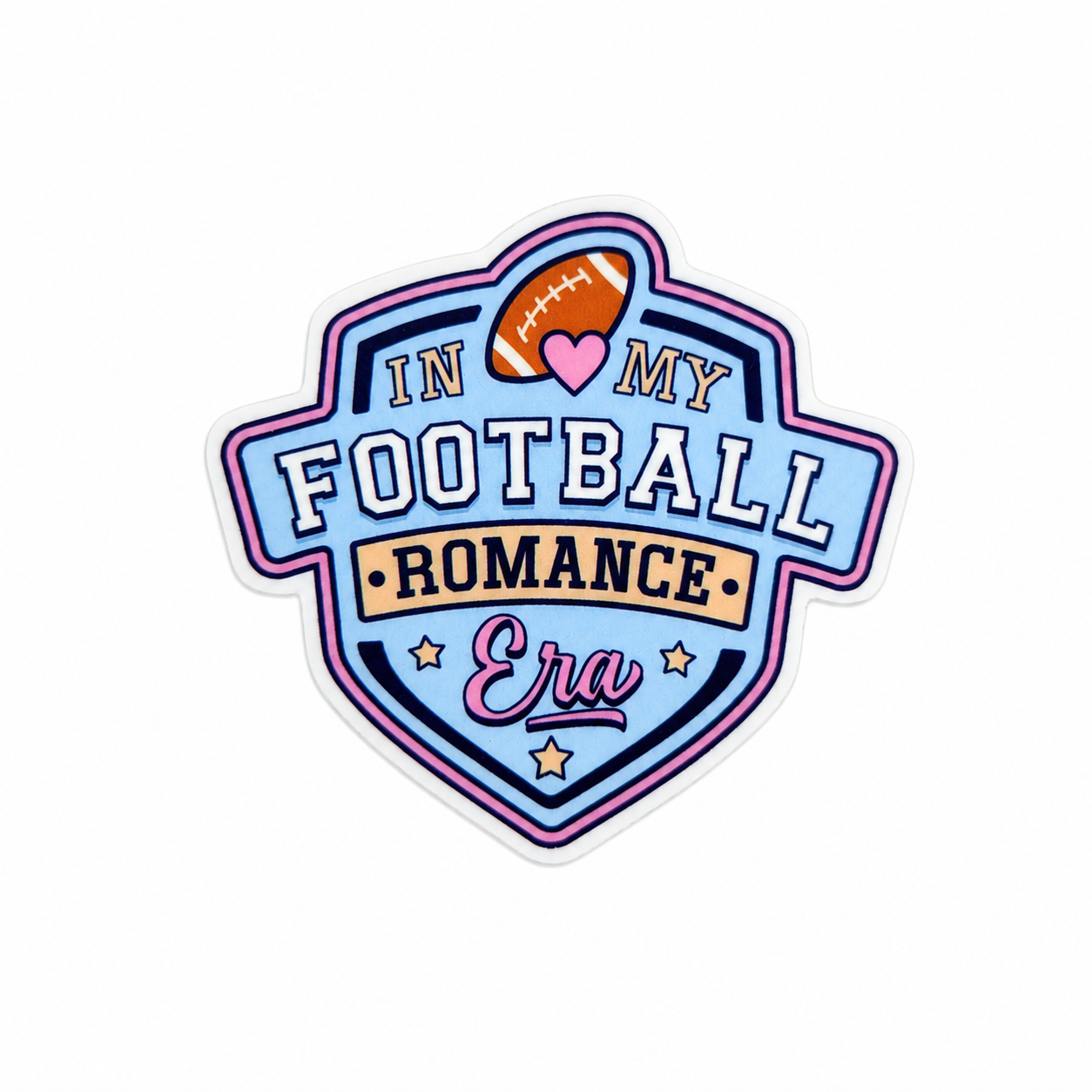 Football Romance Era | Plastic Add-On - BadgeSmith