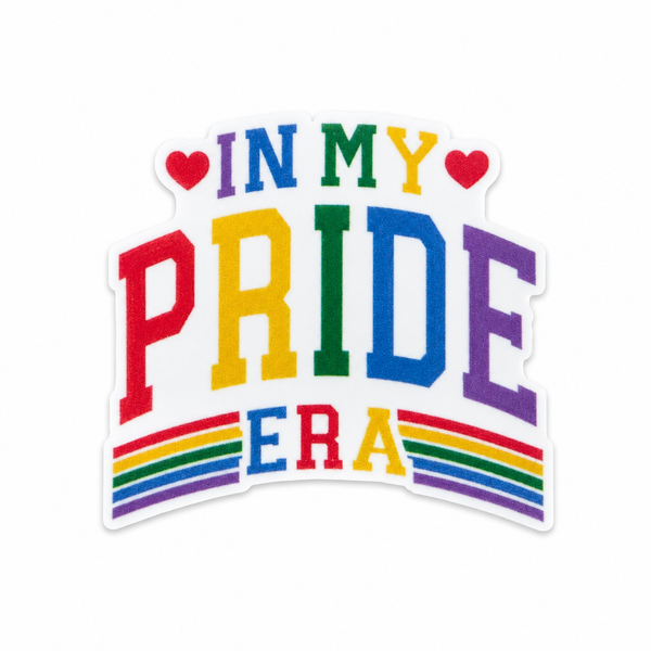 In My Pride Era | Plastic Add-On - BadgeSmith