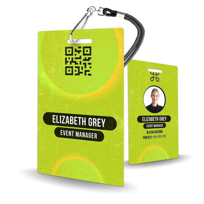Innovative Tech Staff Badge - Customizable Design - BadgeSmith