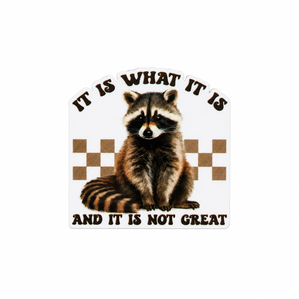 It is What It Is | Plastic Add-On - BadgeSmith