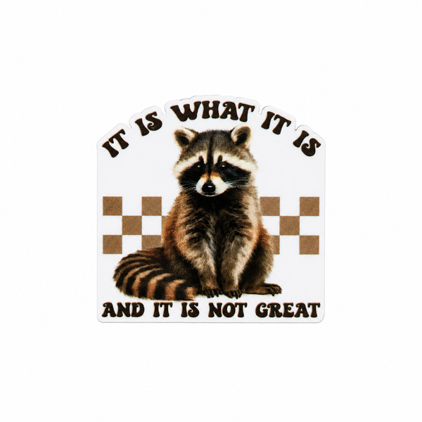 It is What It Is | Plastic Add-On - BadgeSmith