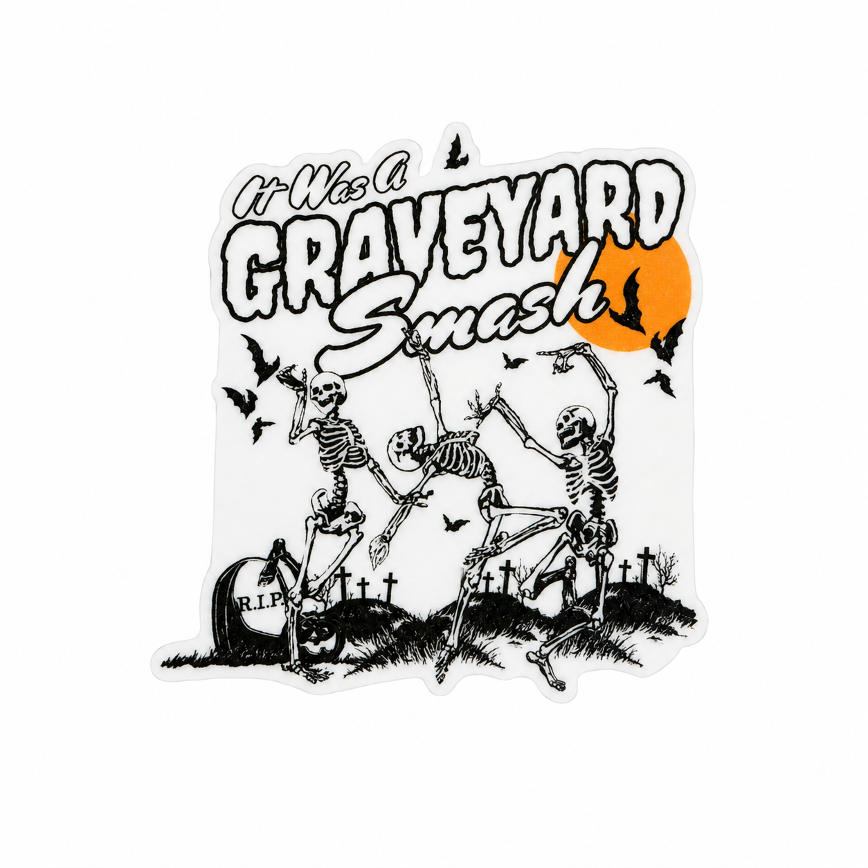 It Was A GRAVEYARD Smash | Plastic Add-On - BadgeSmith