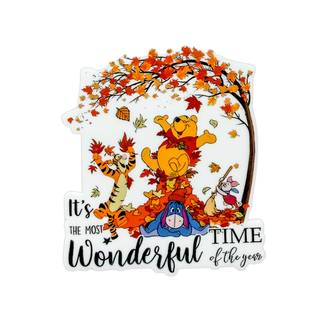 It's The Most Wonderful Time Of The Year - Winnie | Plastic Add-On - BadgeSmith