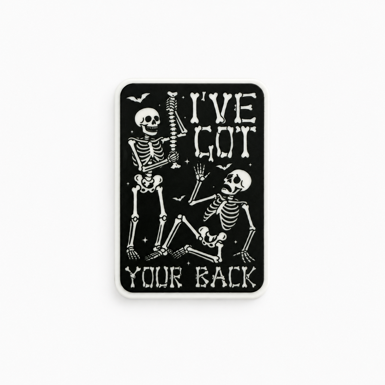 I’ve Got Your Back | Plastic Add-On - BadgeSmith