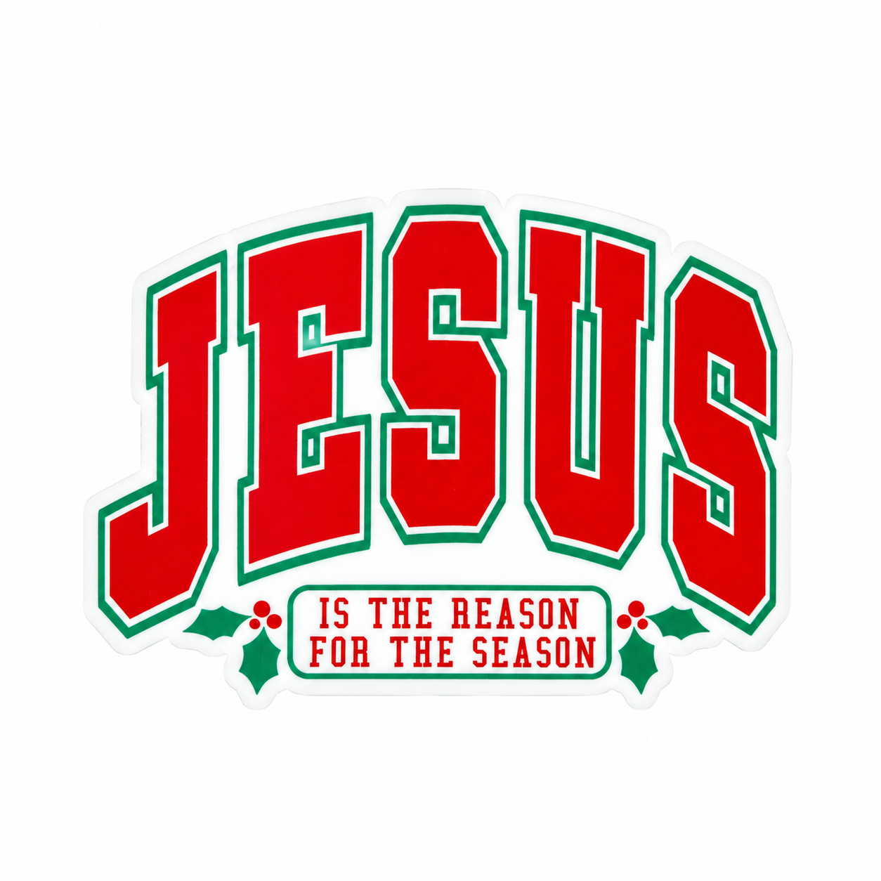 JESUS - Reason for the Season | Plastic Add-On - BadgeSmith