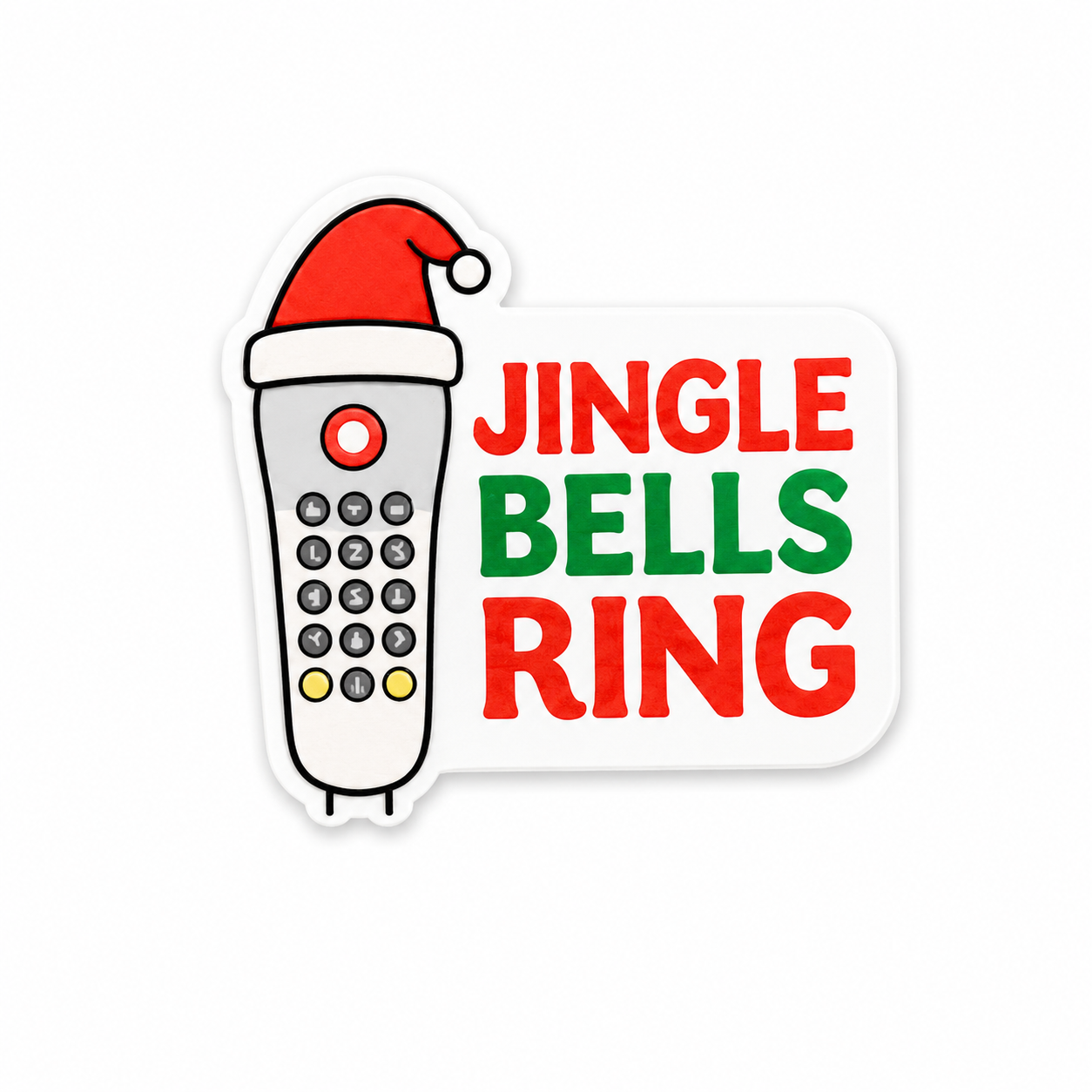 Jingle Bells Ring | Plastic Add-On - BadgeSmith