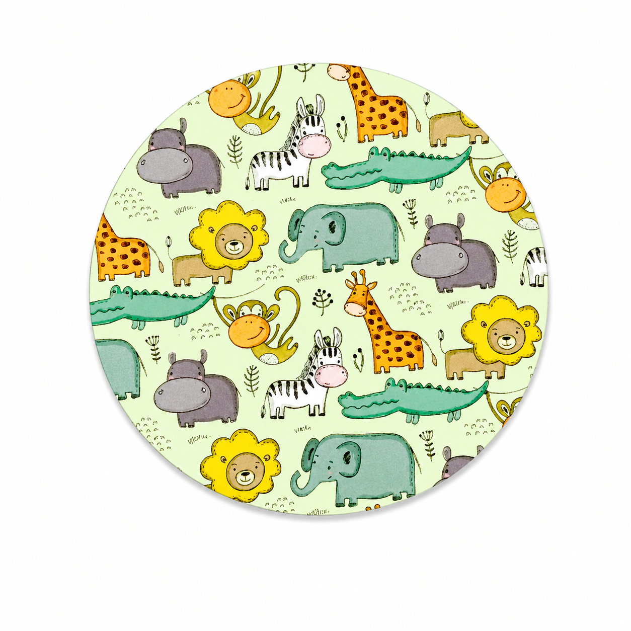 Jungle Animals | Hard Board Add-On - BadgeSmith