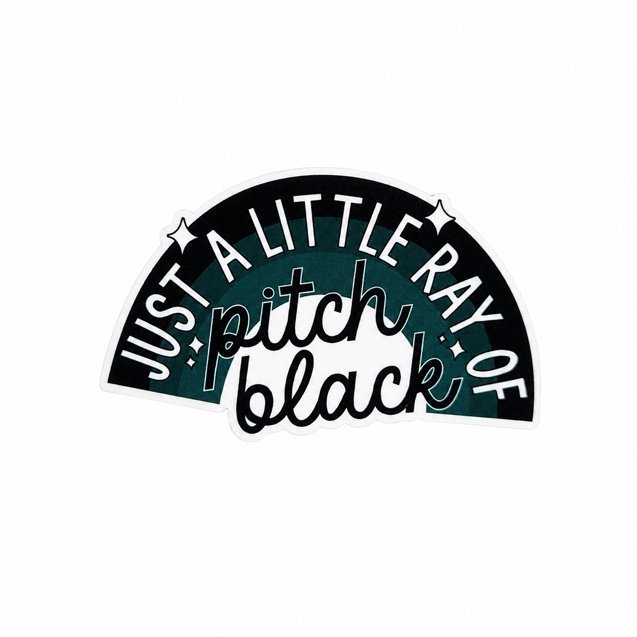 Little Ray of Pitch Black | Plastic Add-On - BadgeSmith