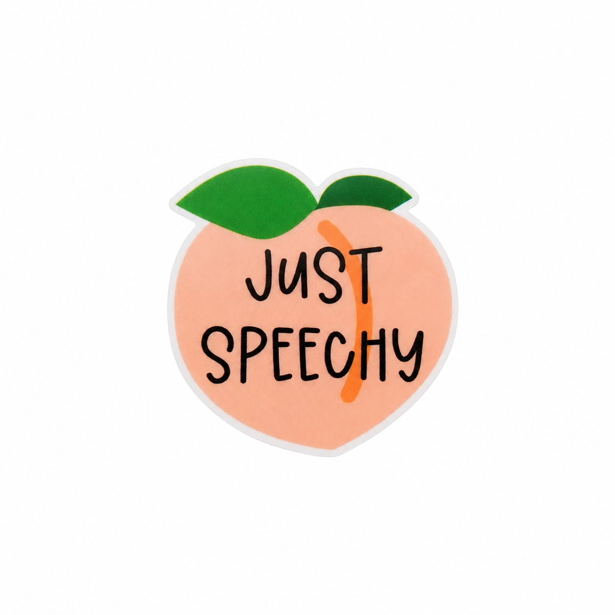 Just Speechy | Plastic Add-On - BadgeSmith