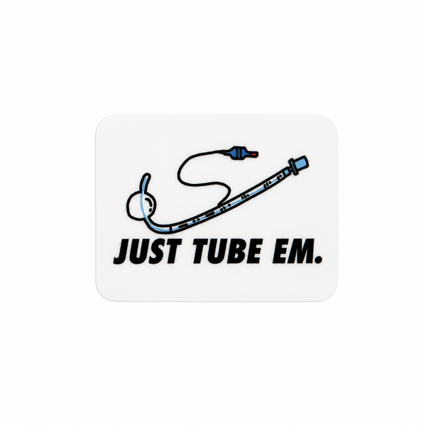 Just Tube 'Em | Plastic Add-On - BadgeSmith