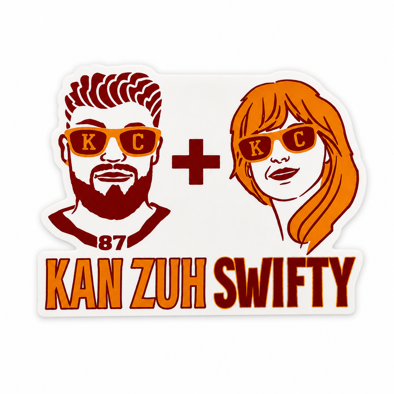 Kan Zuh Swifty | Plastic Add-On - BadgeSmith