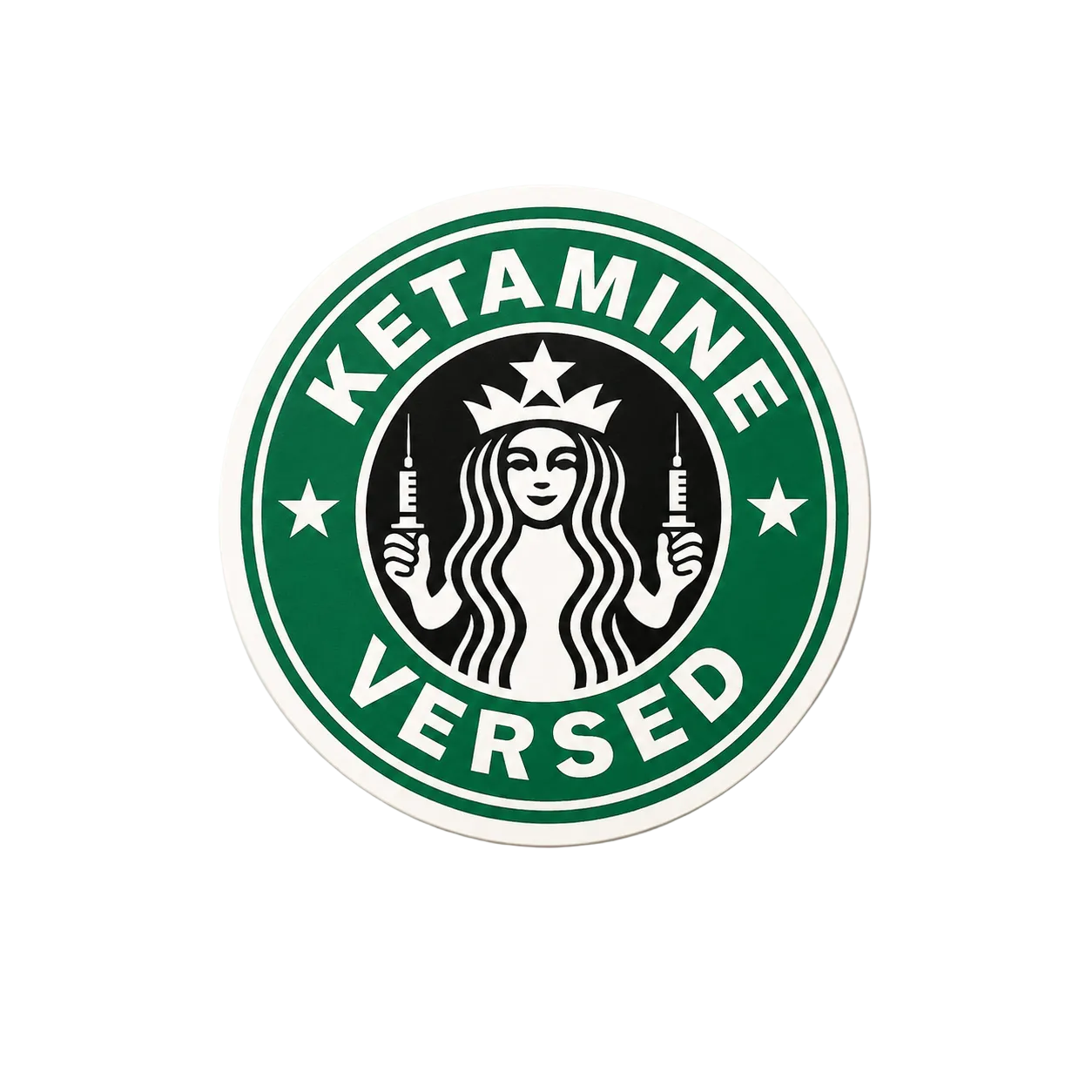 Ketamine Versed | Plastic Add-On - BadgeSmith