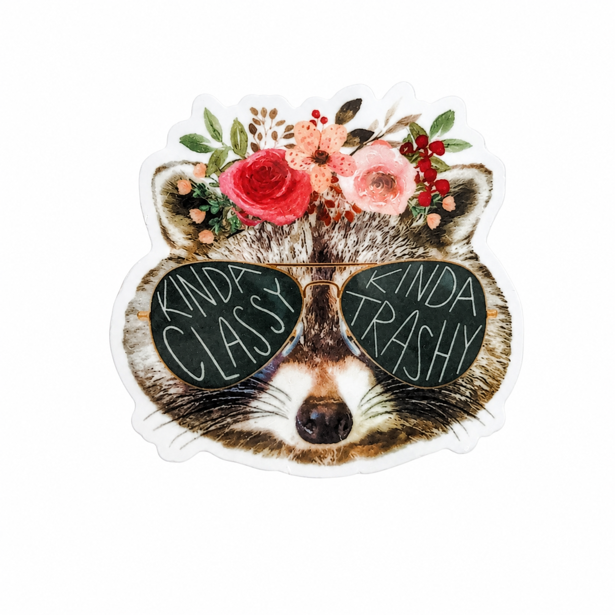 Kinda Classy, Kinda Trashy | Plastic Add-On - BadgeSmith