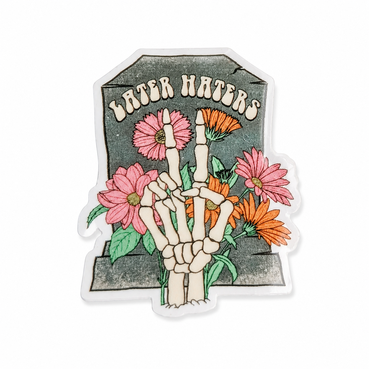 Later Haters | Plastic Add-On - BadgeSmith