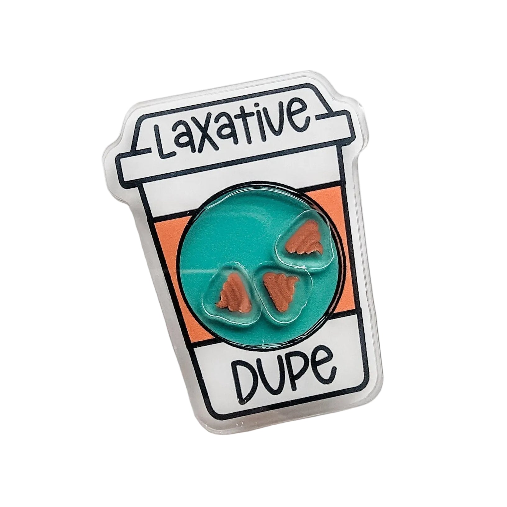 Laxative Dupe | Plastic Shaker Add-On - BadgeSmith