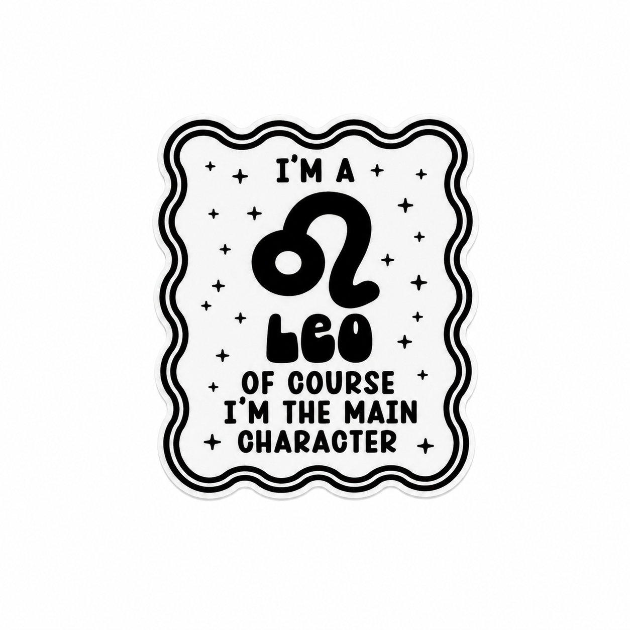 Leo Sign | Plastic Add-On - BadgeSmith