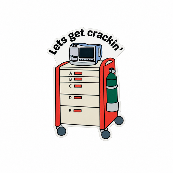 Lets Get Crackin' | Plastic Add-On - BadgeSmith
