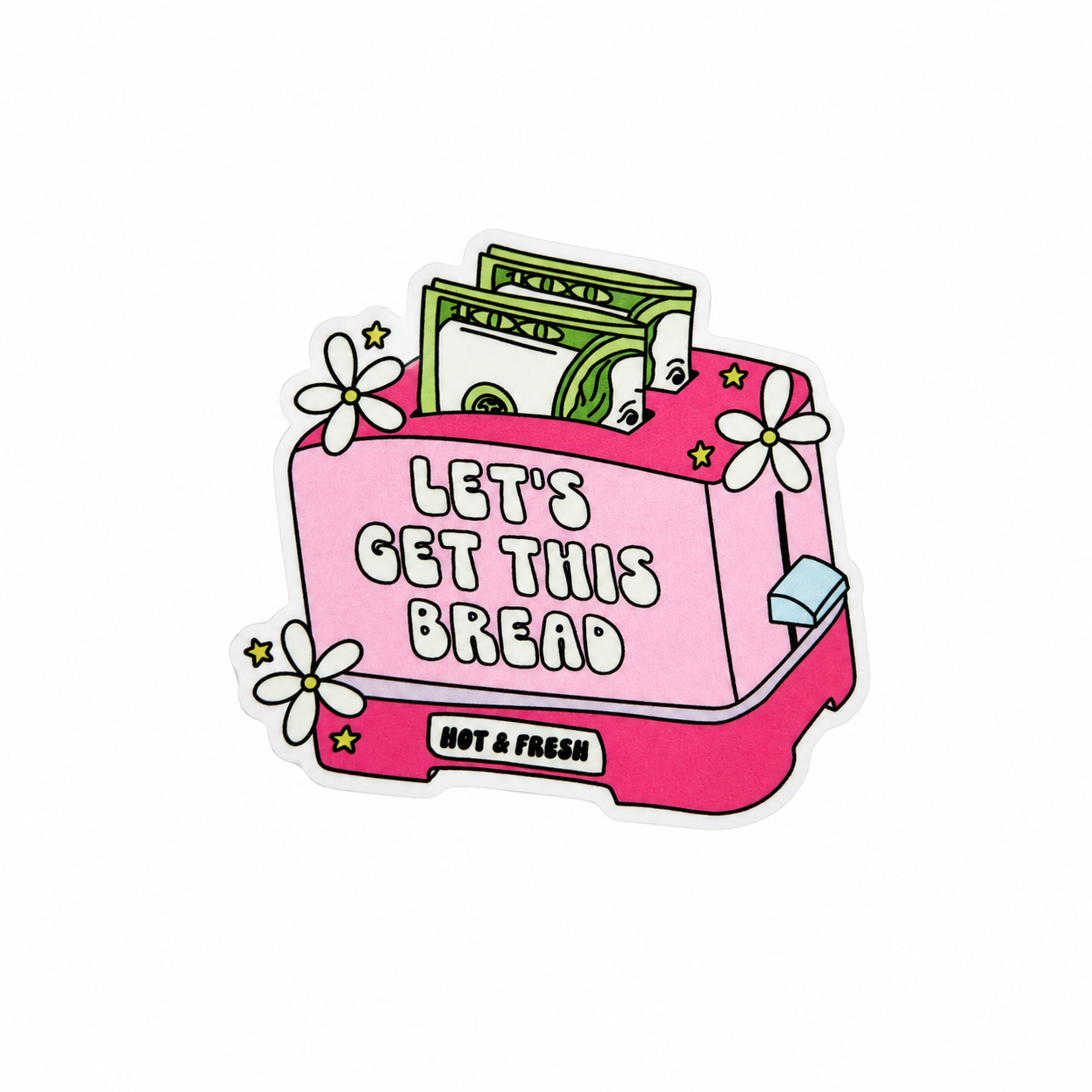 Get the Bread | Plastic Add-On - BadgeSmith