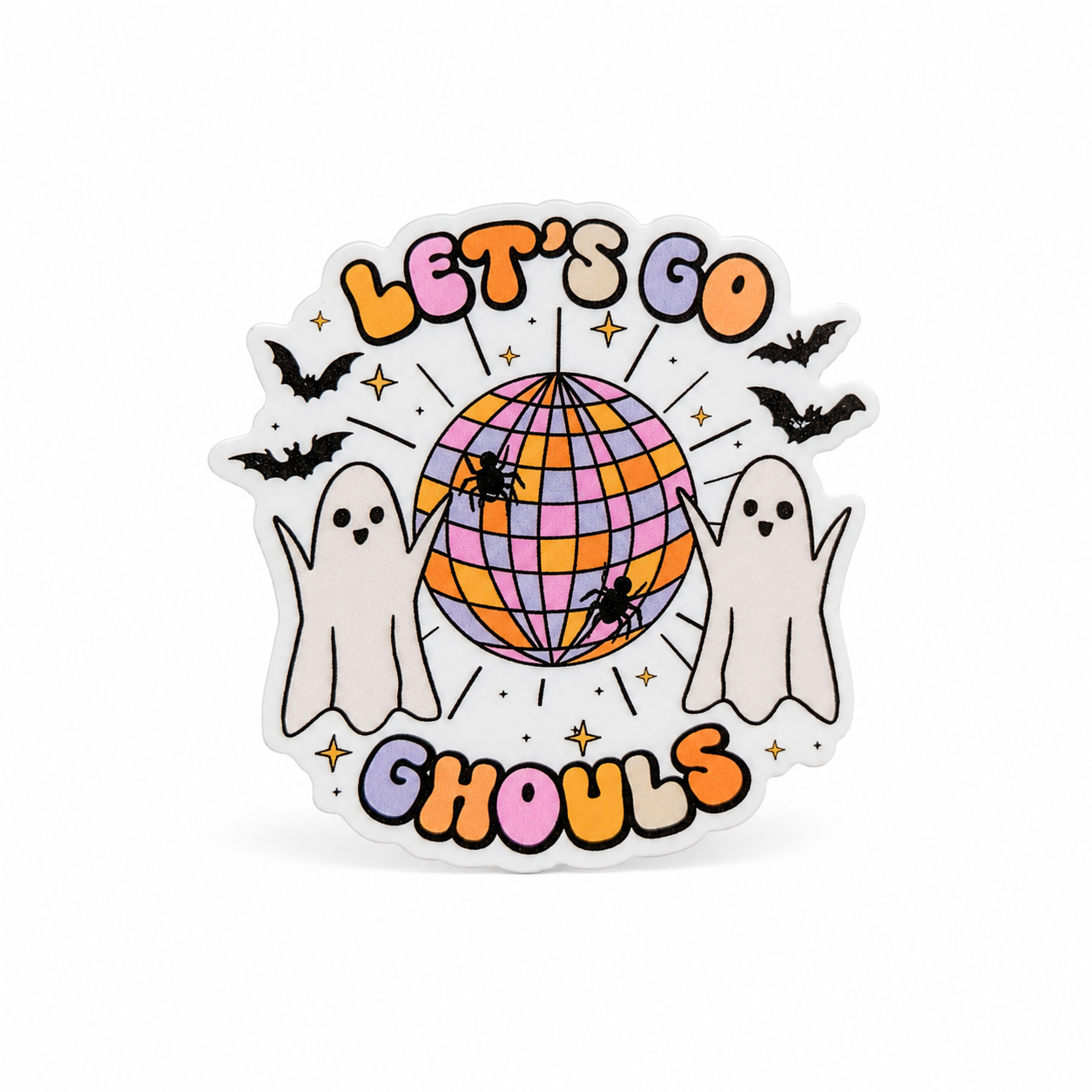 Let's Go Ghouls | Plastic Add-On - BadgeSmith