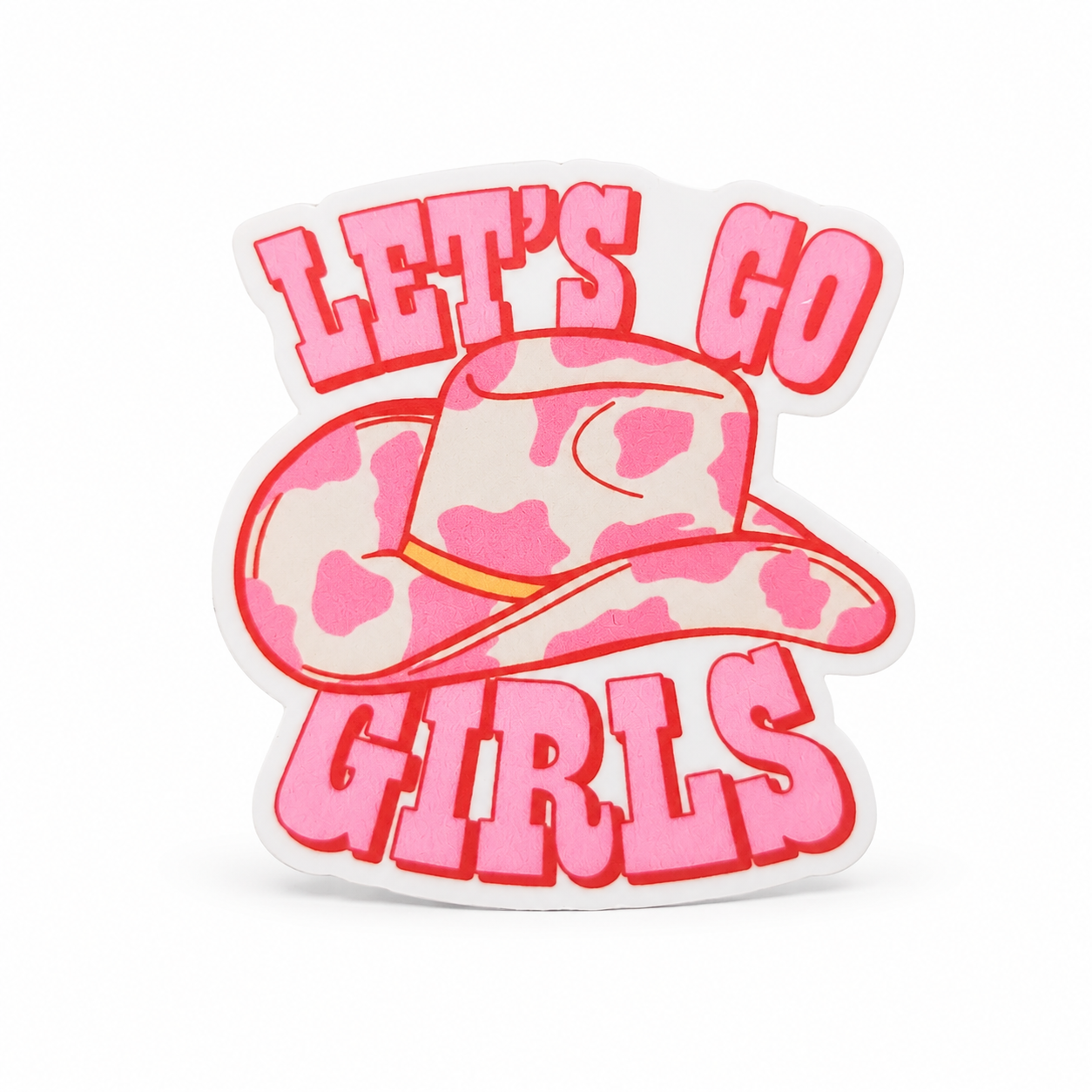 Let's Go Girls | Plastic Add-On - BadgeSmith