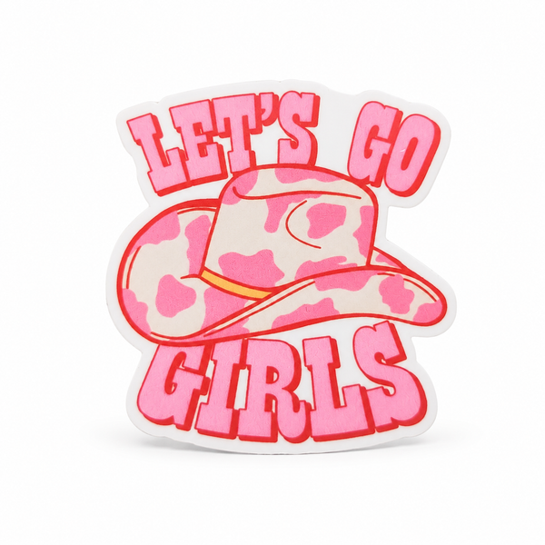 Let's Go Girls | Plastic Add-On - BadgeSmith