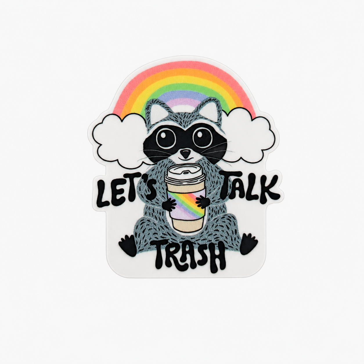 Let's Talk Trash | Plastic Add-On - BadgeSmith