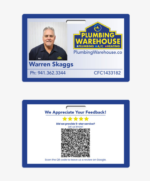 Plumbing Warehouse - BadgeSmith