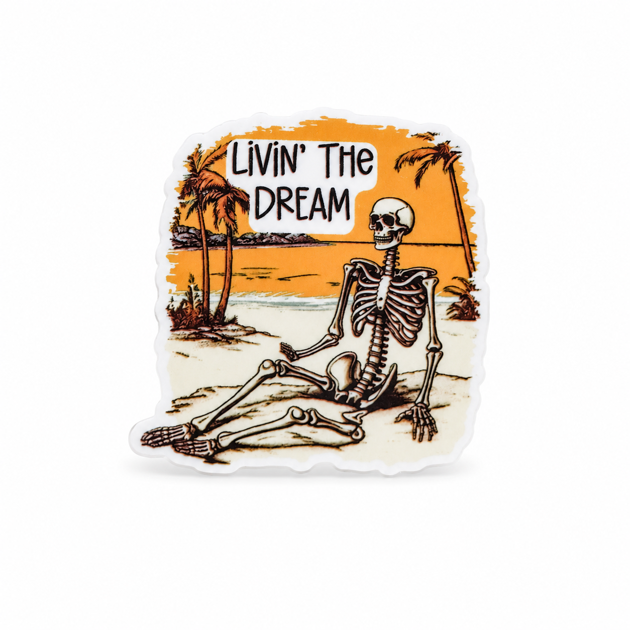 Livin’ The Dream | Plastic Add-On - BadgeSmith