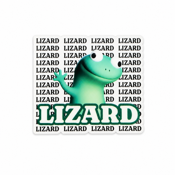 Lizard Lizard | Plastic Add-On - BadgeSmith
