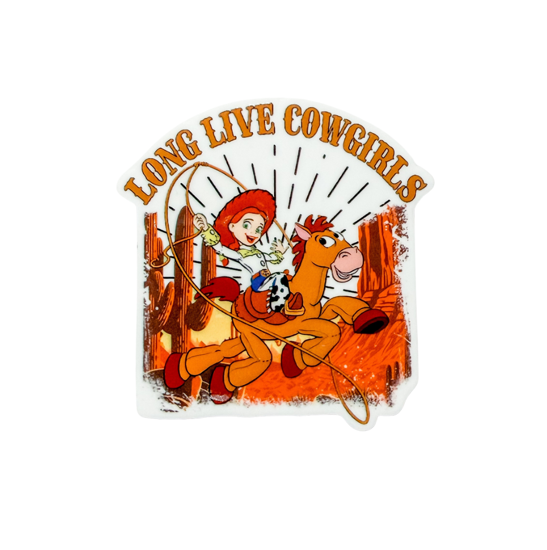 Long Live Cowgirls Toy Story | Plastic Add-On - BadgeSmith