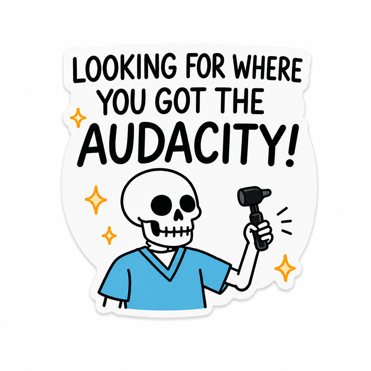 The Audacity | Plastic Add-On - BadgeSmith