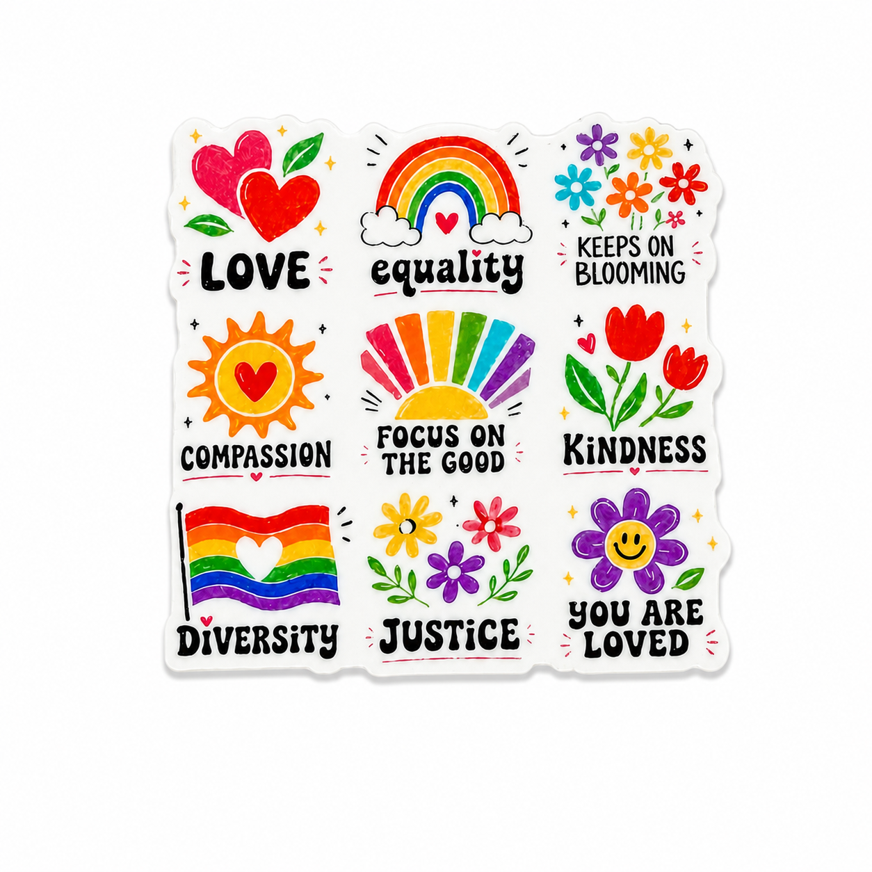 Focus on the Good Pride | Plastic Add-On - BadgeSmith