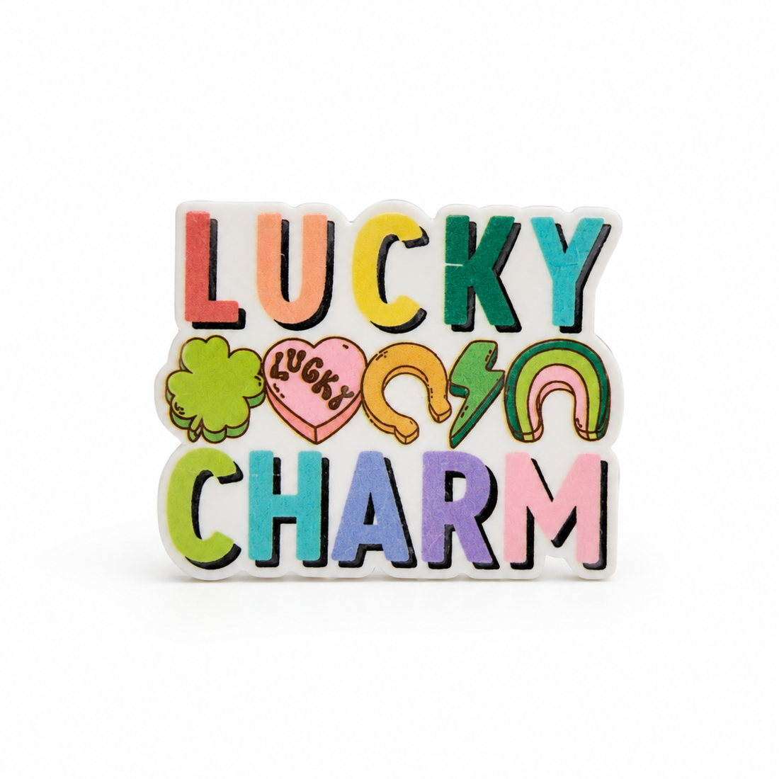 Lucky Charm | Plastic Add-On - BadgeSmith