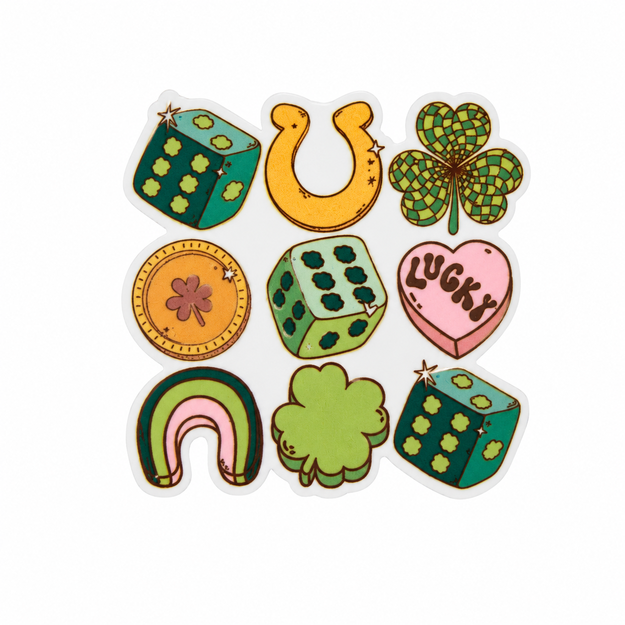Lucky Dice | Plastic Add-On - BadgeSmith