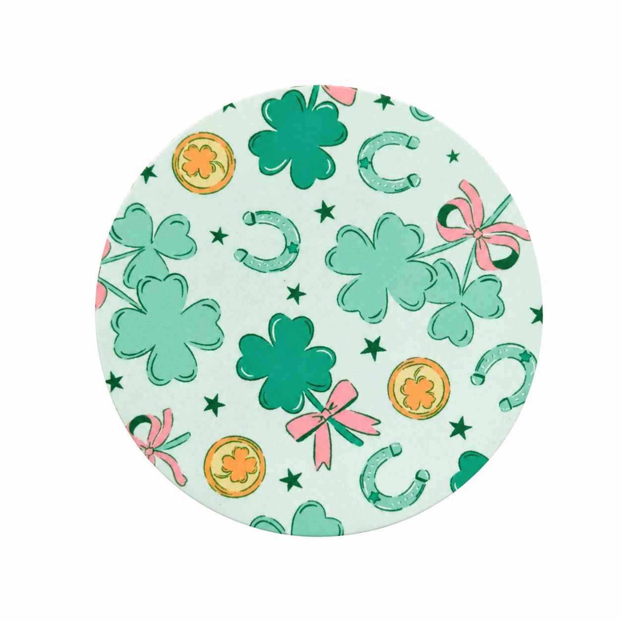 Lucky Shamrock | Hard Board Add-On - BadgeSmith